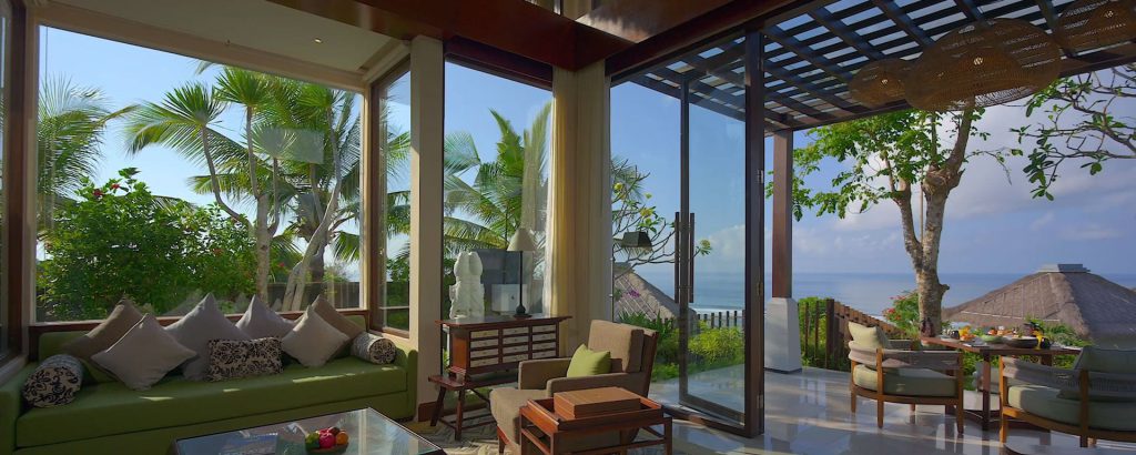 Samabe Bali One Bedroom Ocean Pool Villa living area